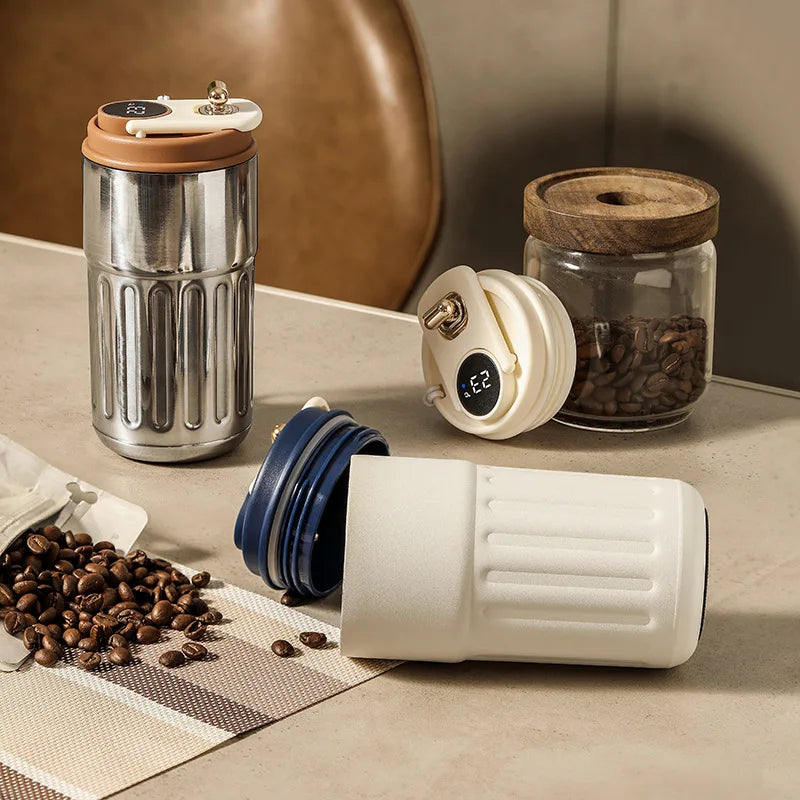 LED Temperature Vacuum Mug