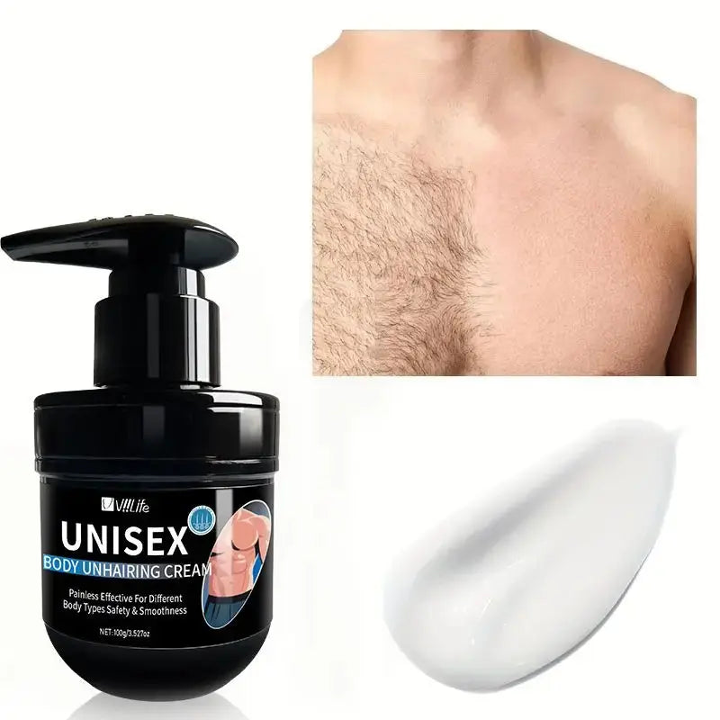 Painless Men's Hair Removal Cream