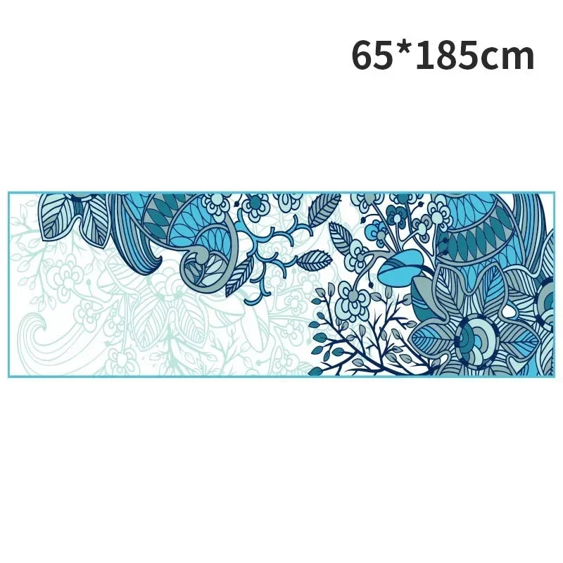 Fleece Yoga Towel Sweat Absorbent Non-Slip Fitness Mat