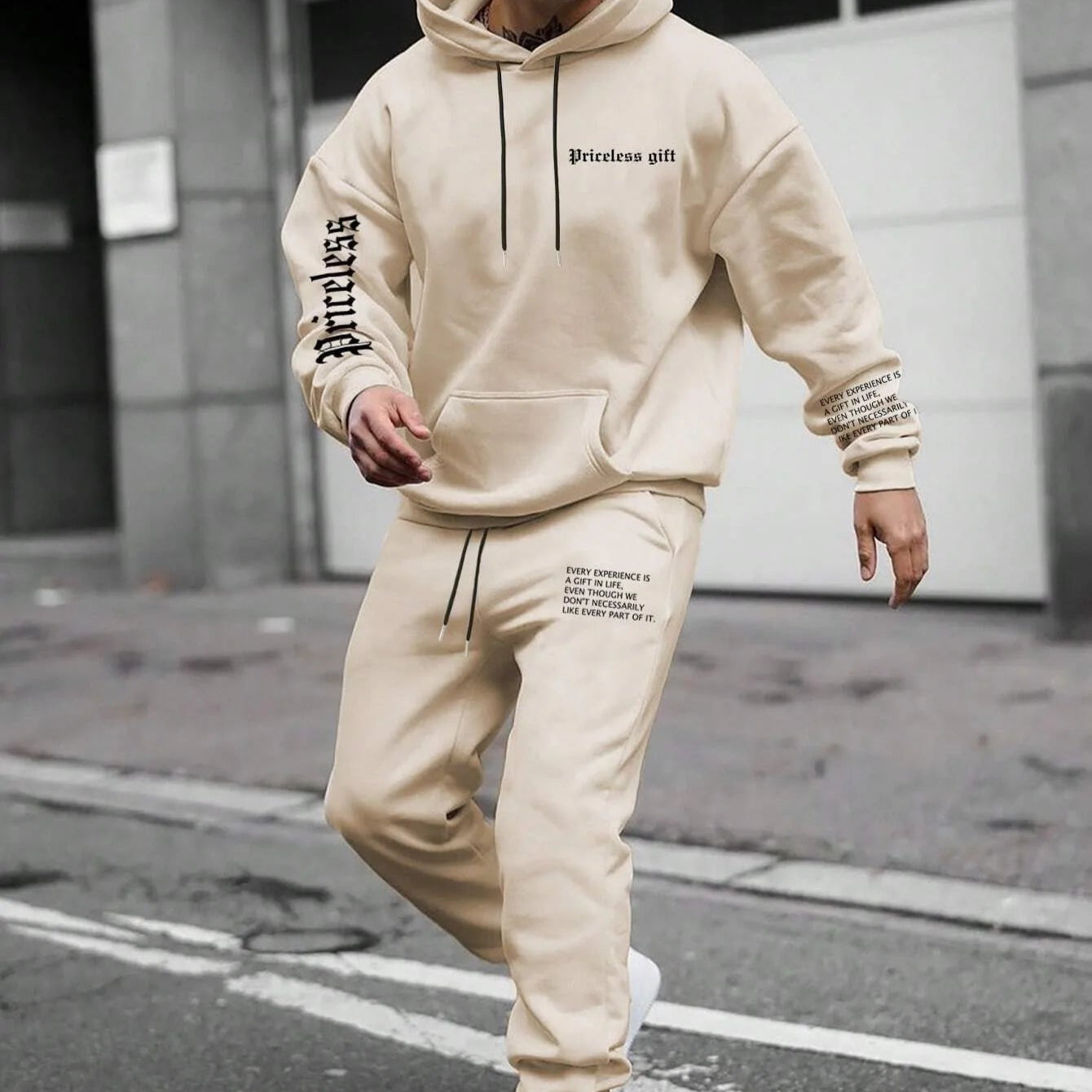 Warm Hooded Two Piece Set