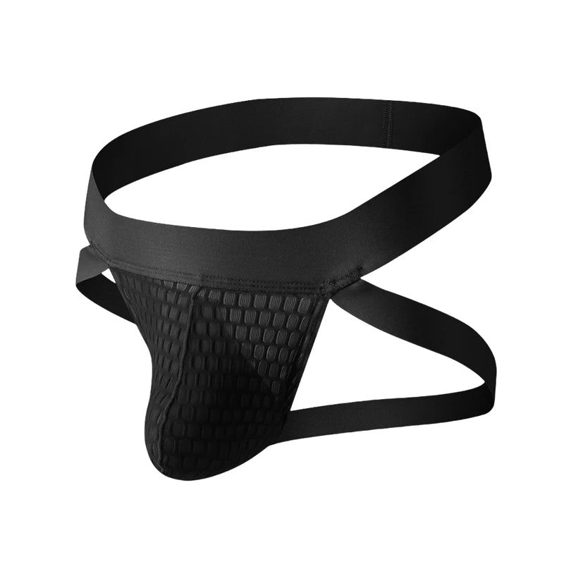Sexy Men's Lace U-Pouch Thong