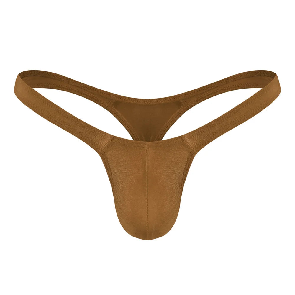 Men's Swimwear T-back Thong Briefs