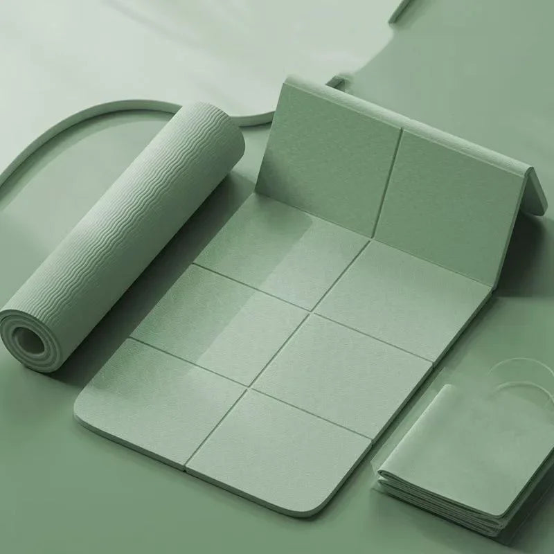 TPE Yoga Mat Non-Slip for Home And Travel Fitness Exercise