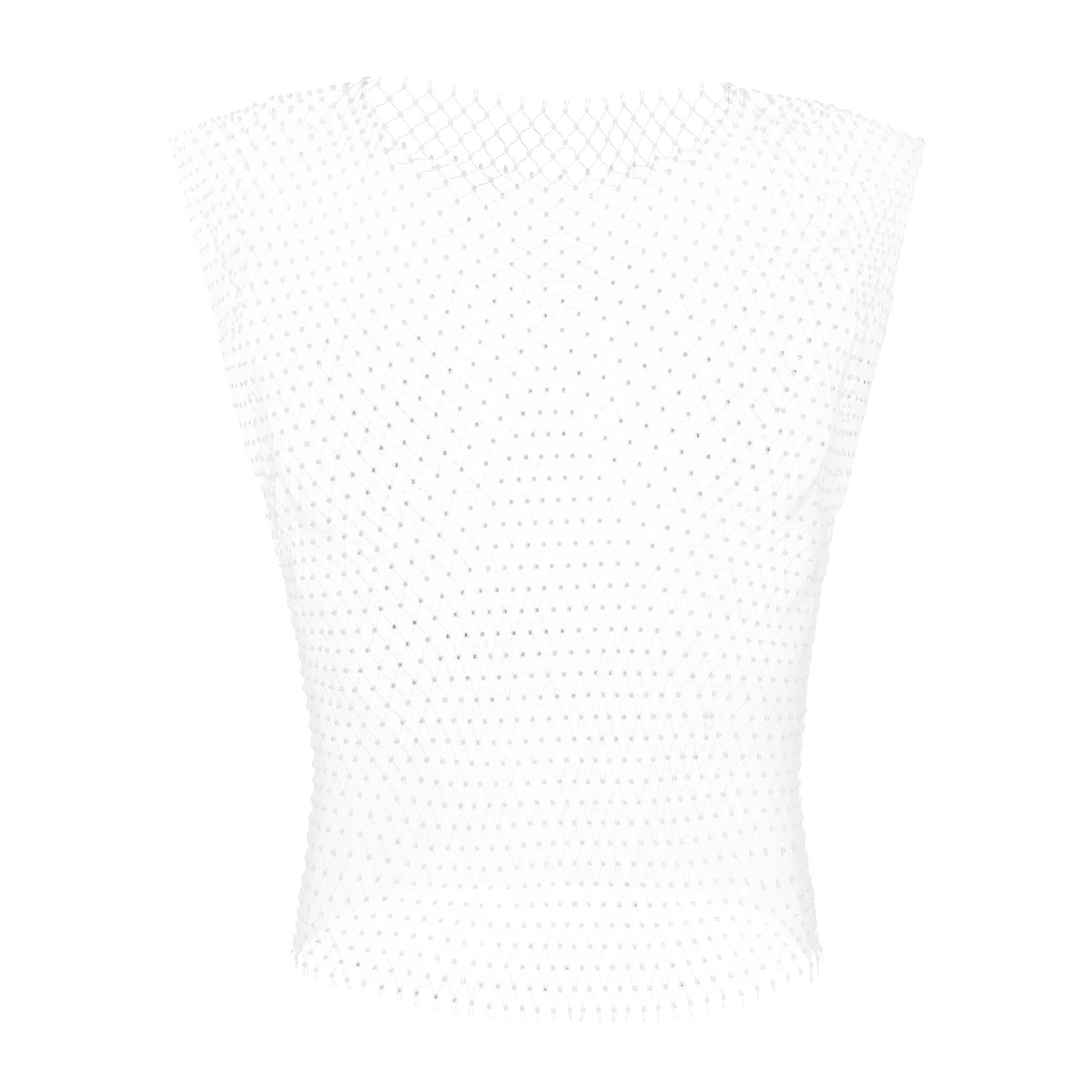 MEN See-Through Fishnet Vest