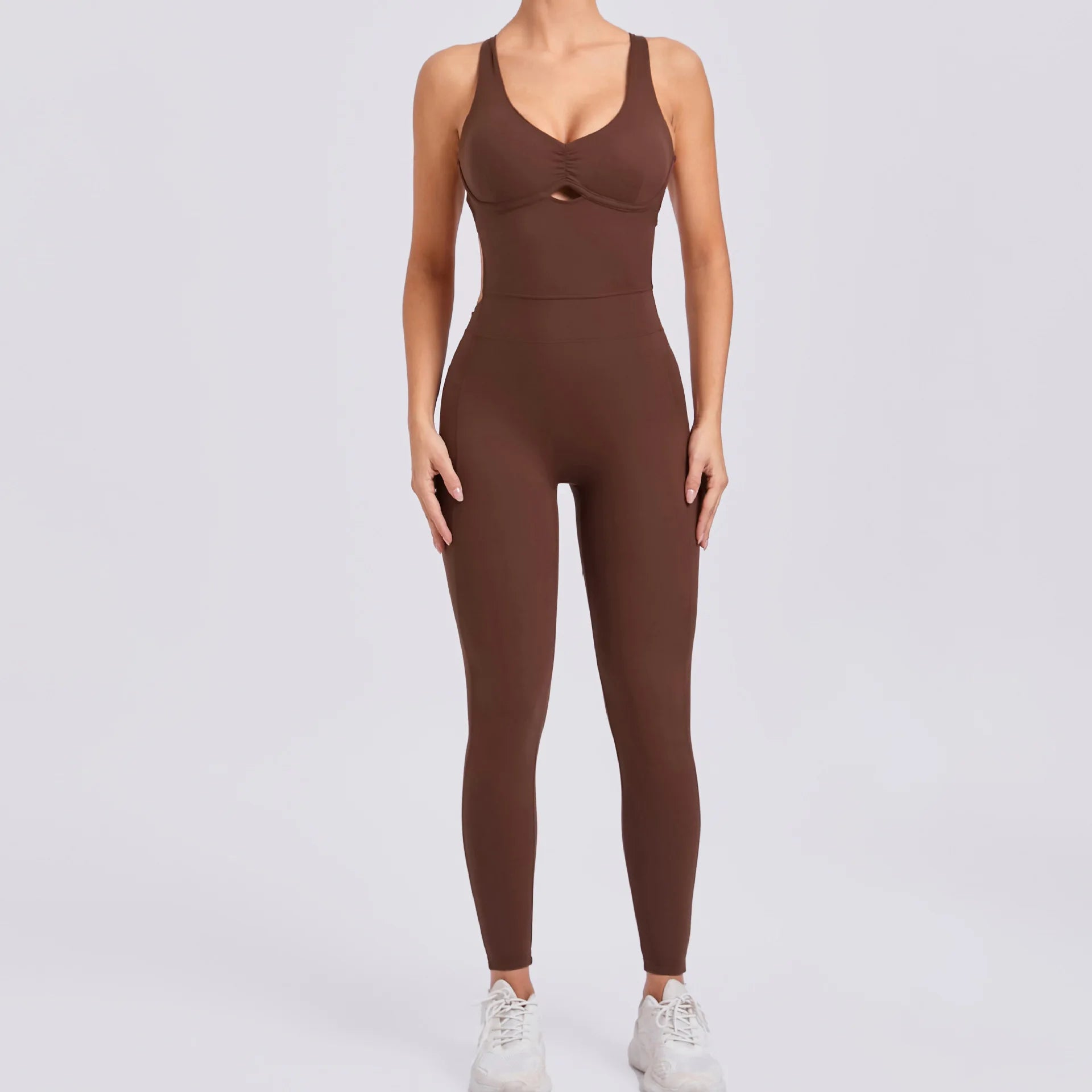 Backless Push Up Jumpsuit