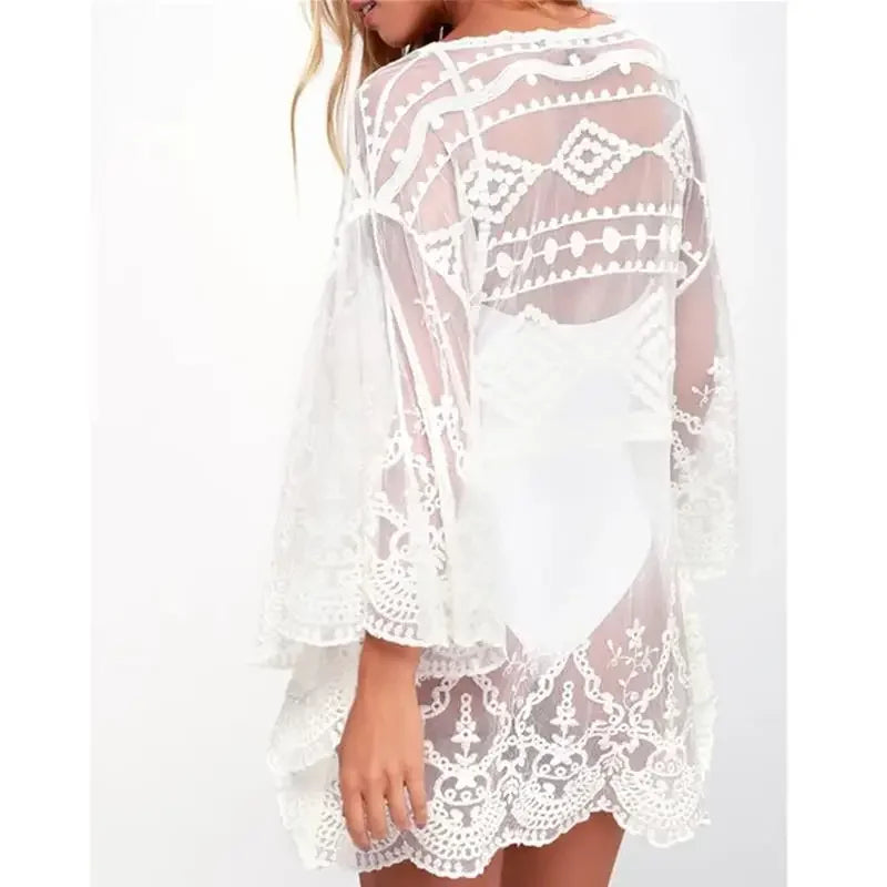 Lace Pareo Beach Tunic