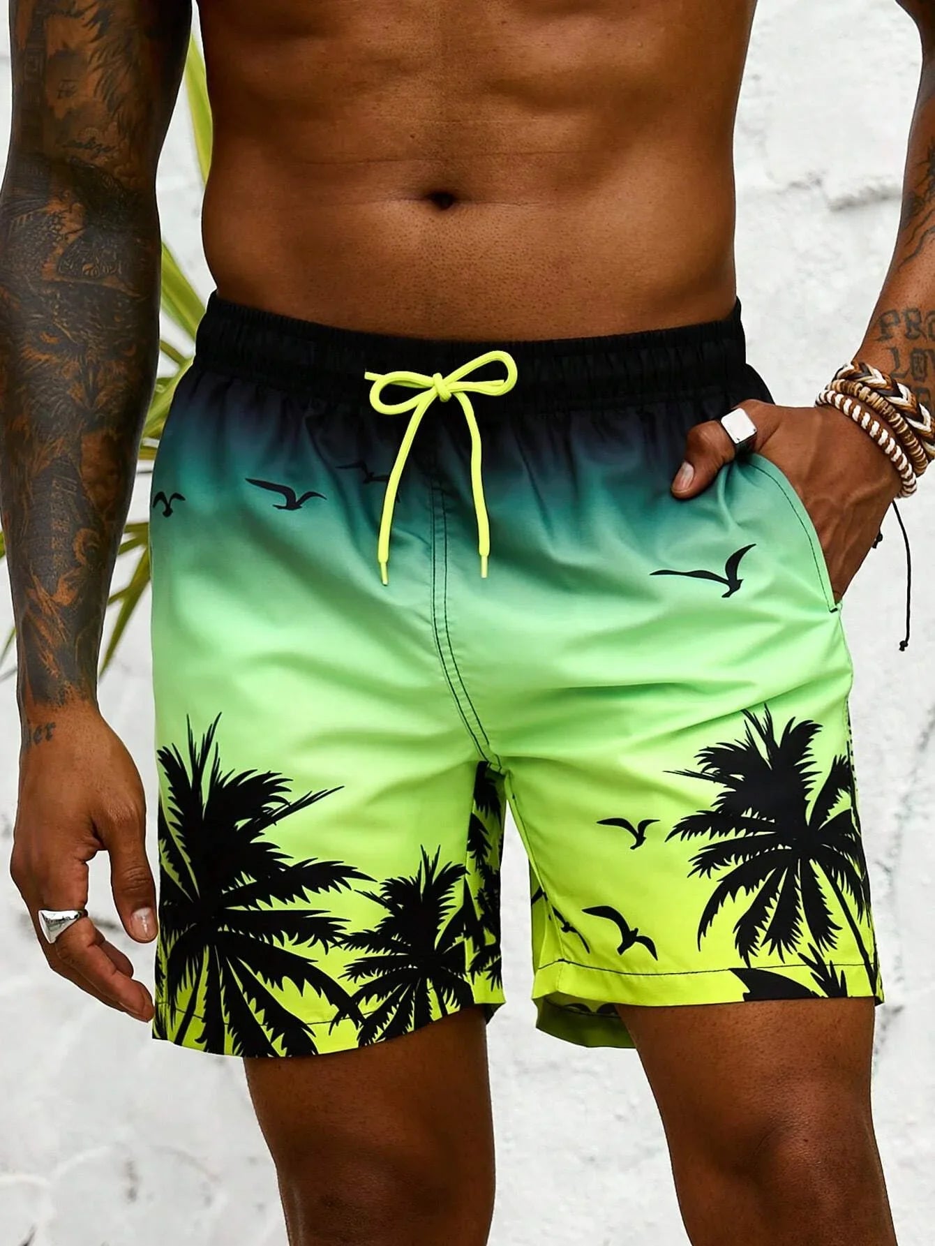 Men's Breathable Quick-Dry Beach Shorts