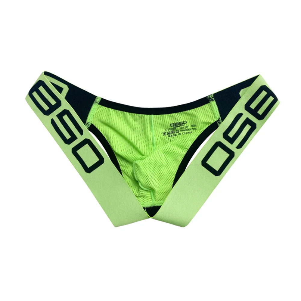 ORLVS Men's Quick-Dry Mesh Thong