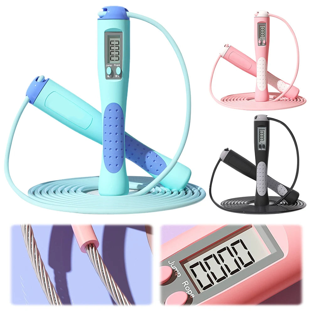Adjustable Counting Skipping Rope