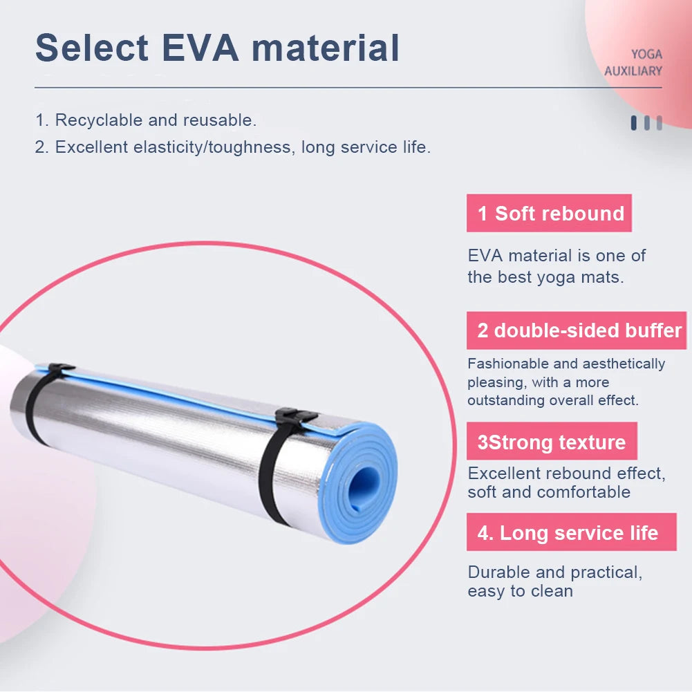Portable Aluminum Membrane Fitness Exercise Mat