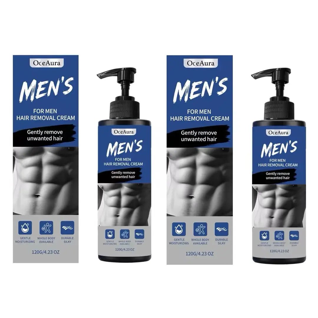 Fast-Acting Men's Hair Removal Cream