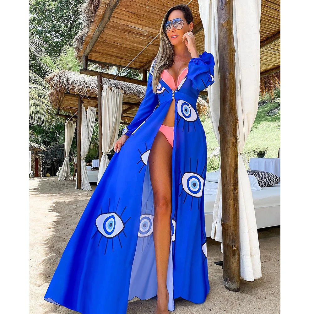 Bohemian Beach Sleeve Dress
