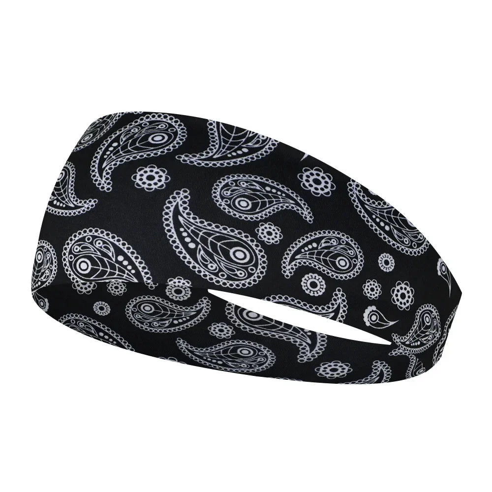 Printed Stretch Sports Headband