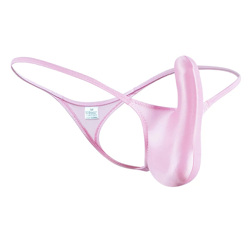 Glossy Low-Rise Men's G-String