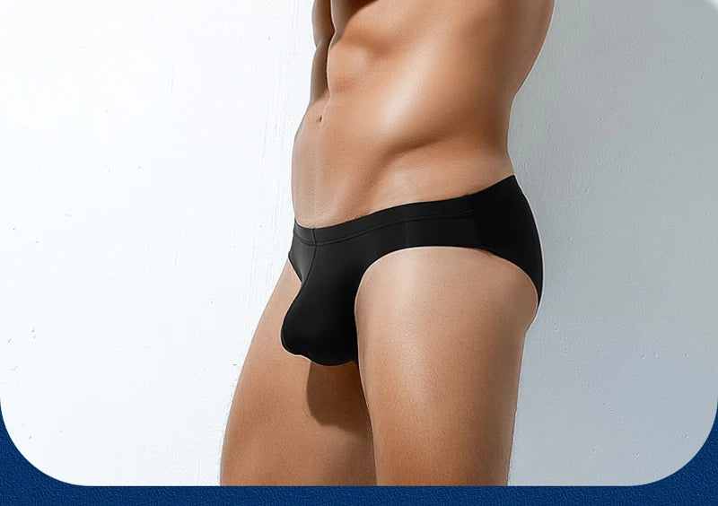 Ice Silk Breathable U-Pouch Briefs