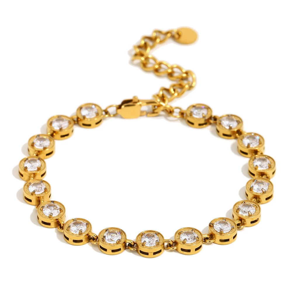 Luxury Multicolor Zircon Jewelry Set