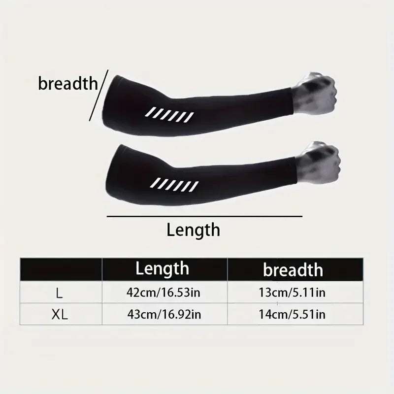 Ice Silk Cooling Arm Sleeves