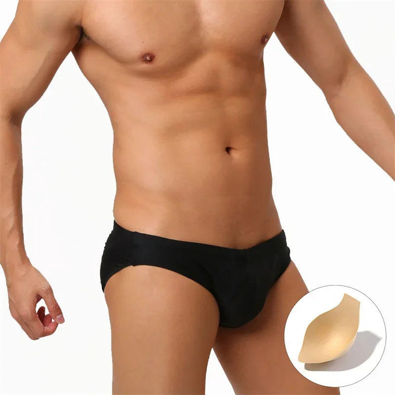 Black White - Swim Mini Briefs.