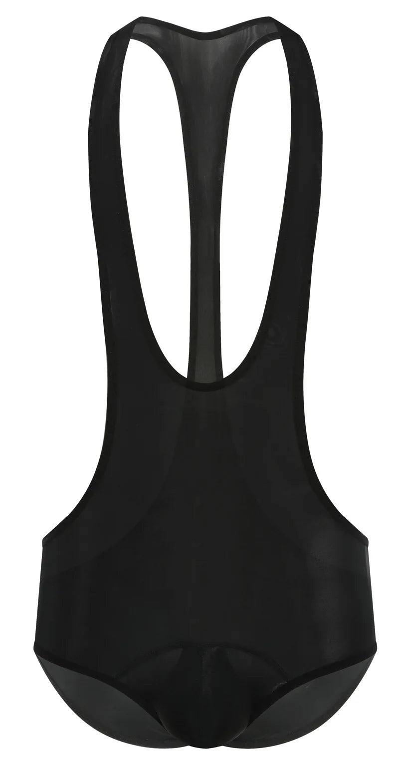 Mens Bodysuit Sleeveless Stretchy Underwear Leotard Jumpsuit