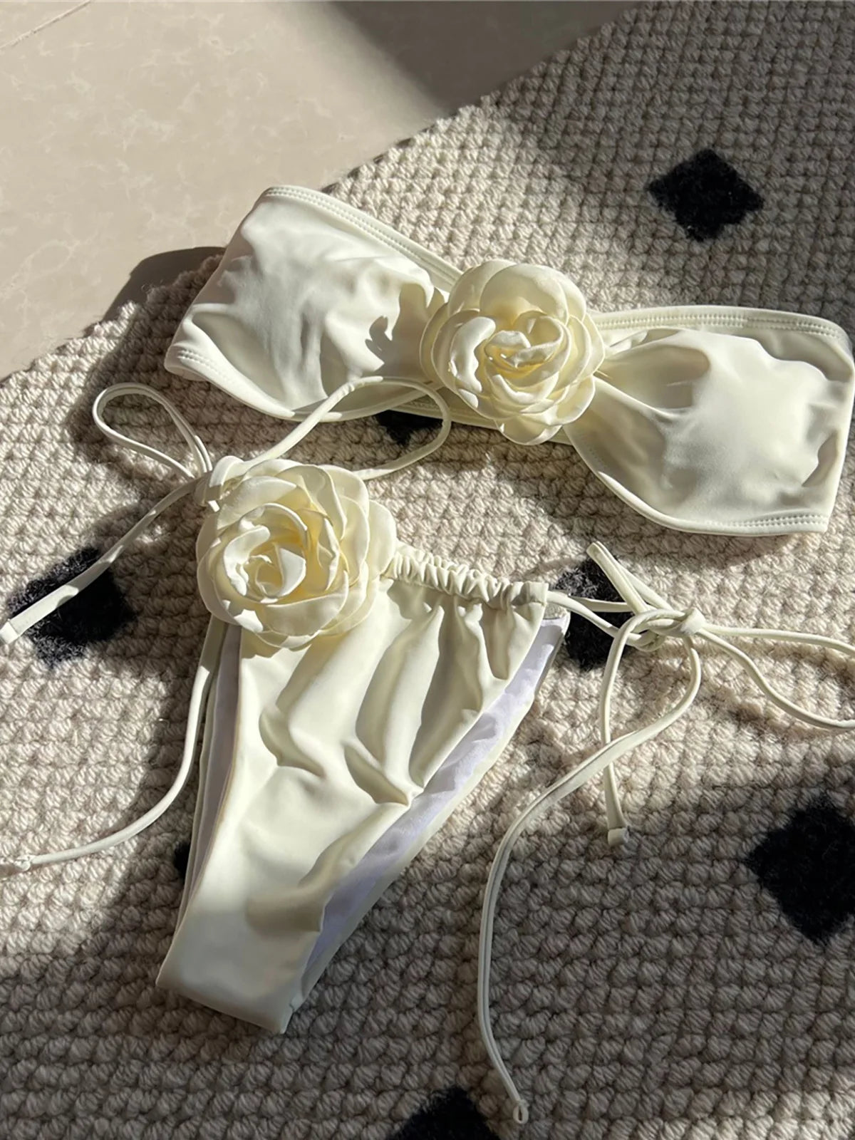3D Floral Bikini