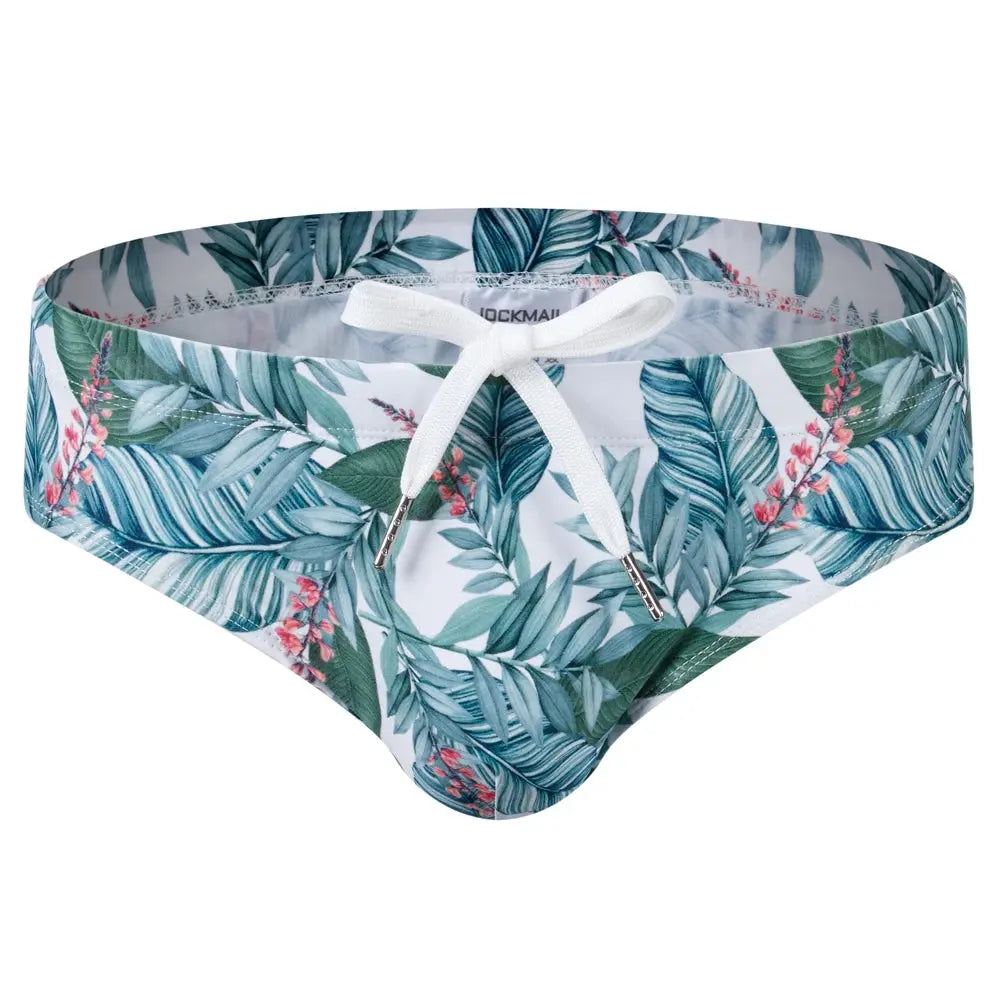 Multicolor Push-Up Swim Trunks