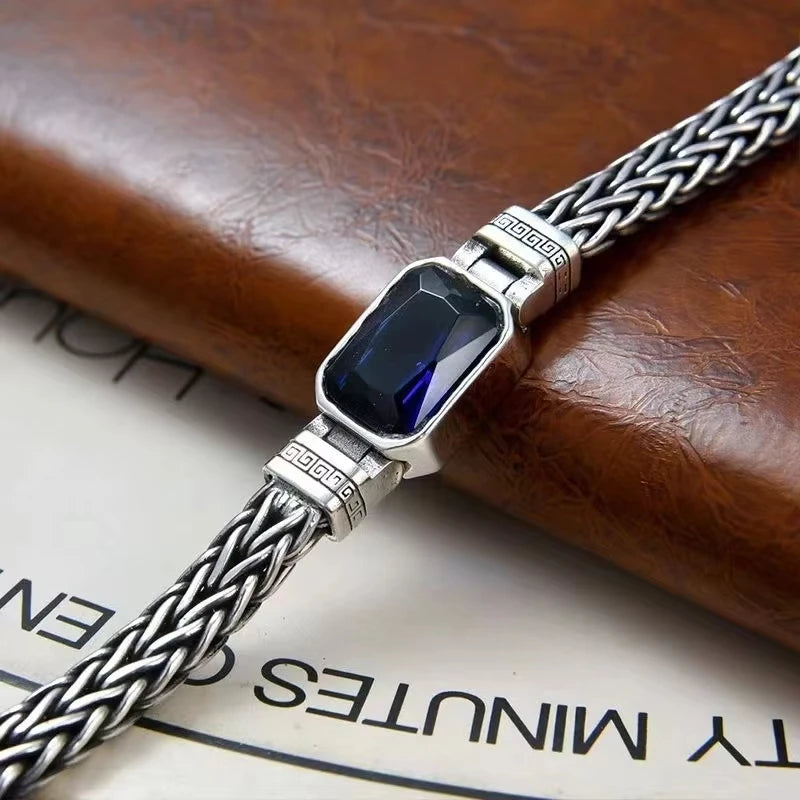 Vintage S925 Lucky Silver Bracelet