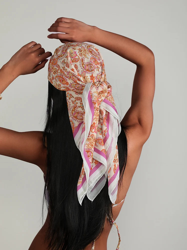 Brazilian Print Sarong Wrap