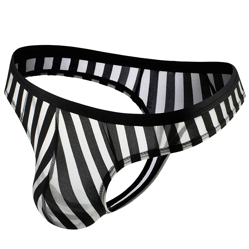 Sexy Men's Sheer Mesh Thong