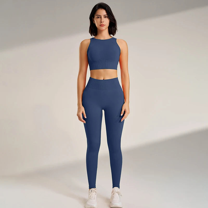 Seamless High Waist Yoga Set