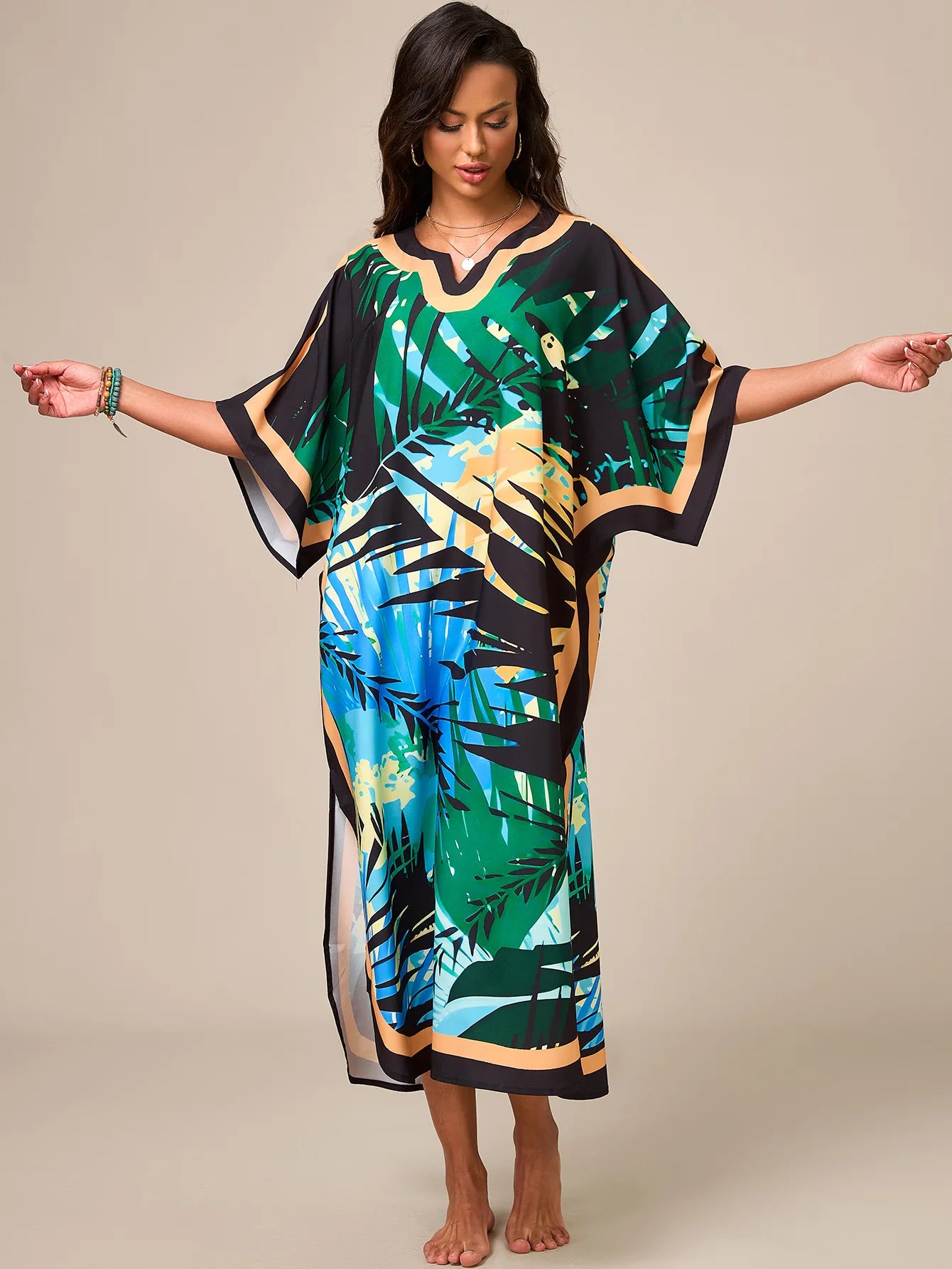 Dashiki Maxi Coverup