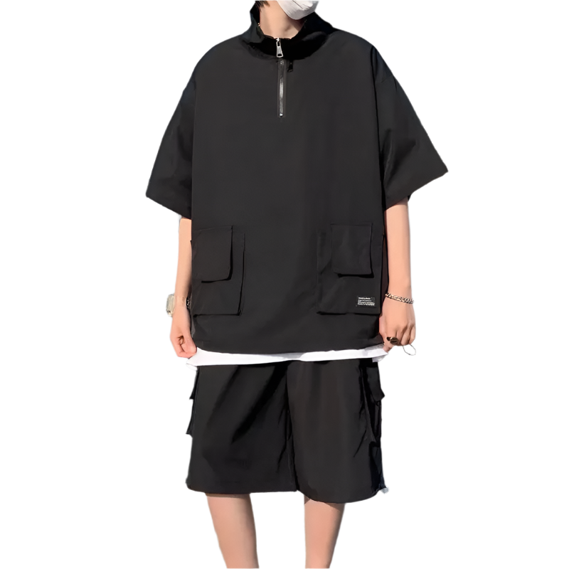Half-Zip Summer Men’s Set