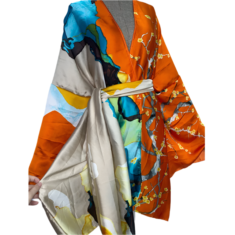Belted Boho Beach Kimono
