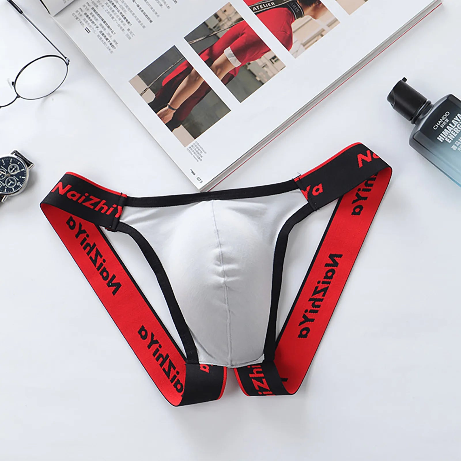 Sexy Breathable Men's Thong Panties