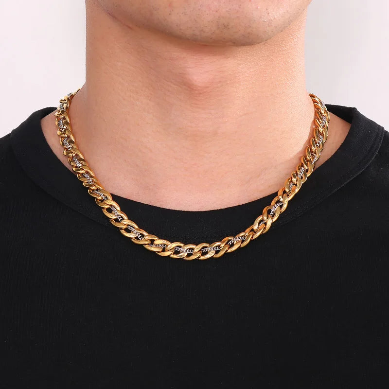 Bold Stainless Cuban Chain
