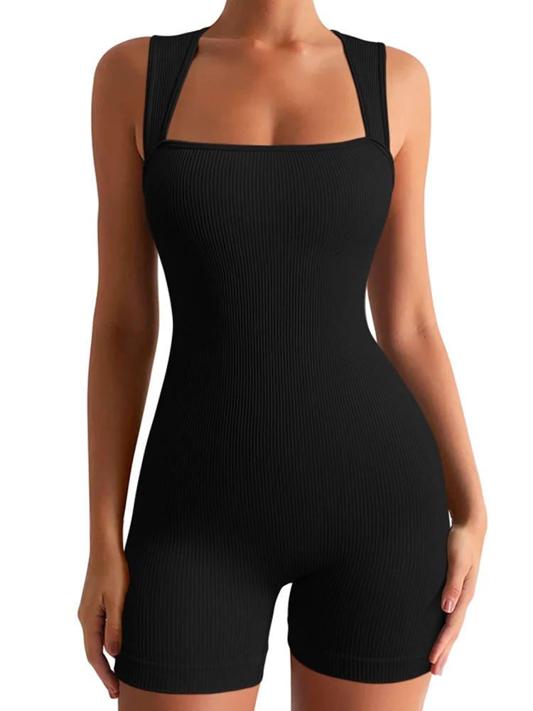 Backless Quick-Dry Romper