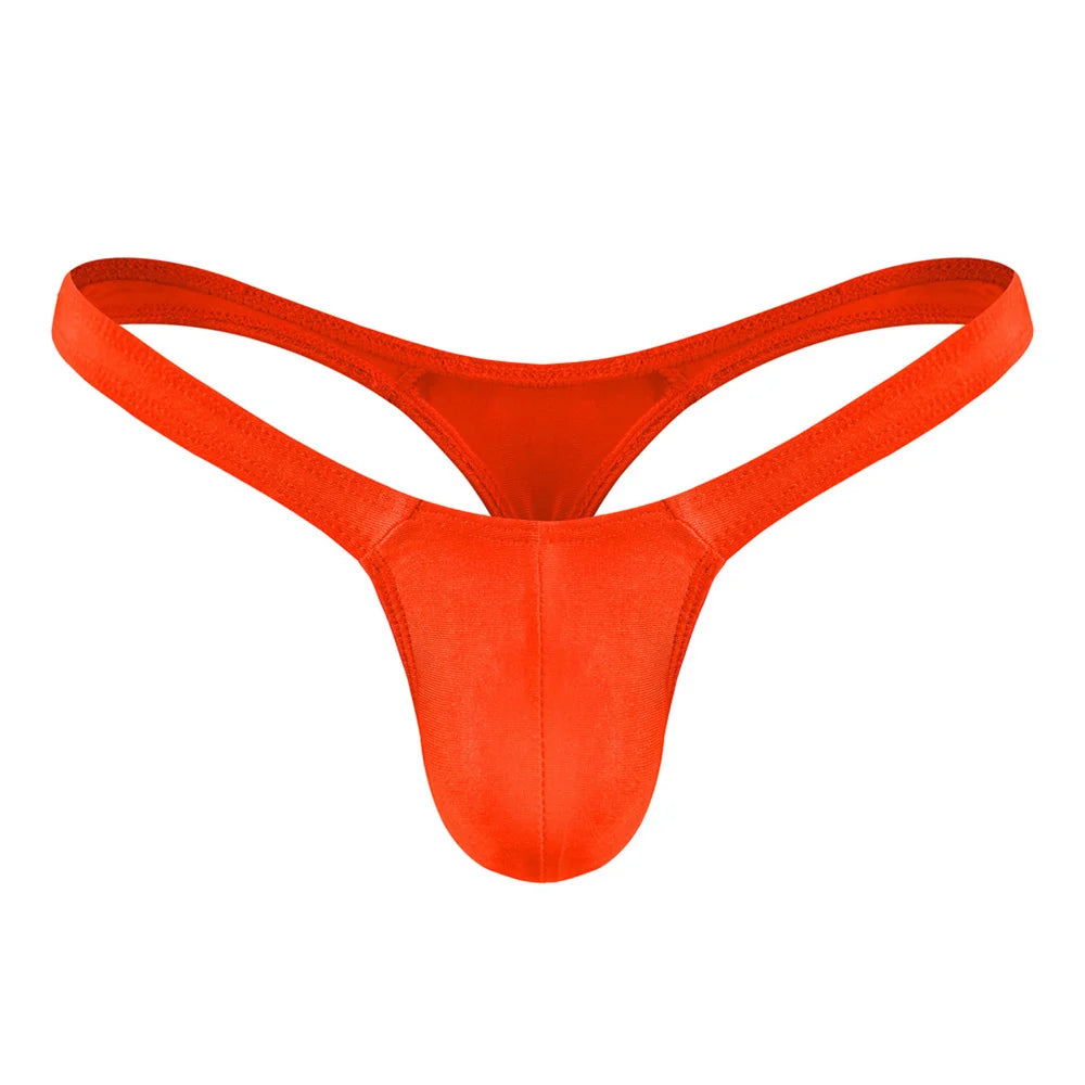 Men's Swimwear T-back Thong Briefs