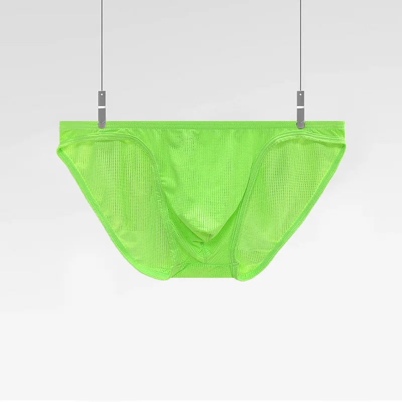 Men's Translucent Swim Trunks Briefs