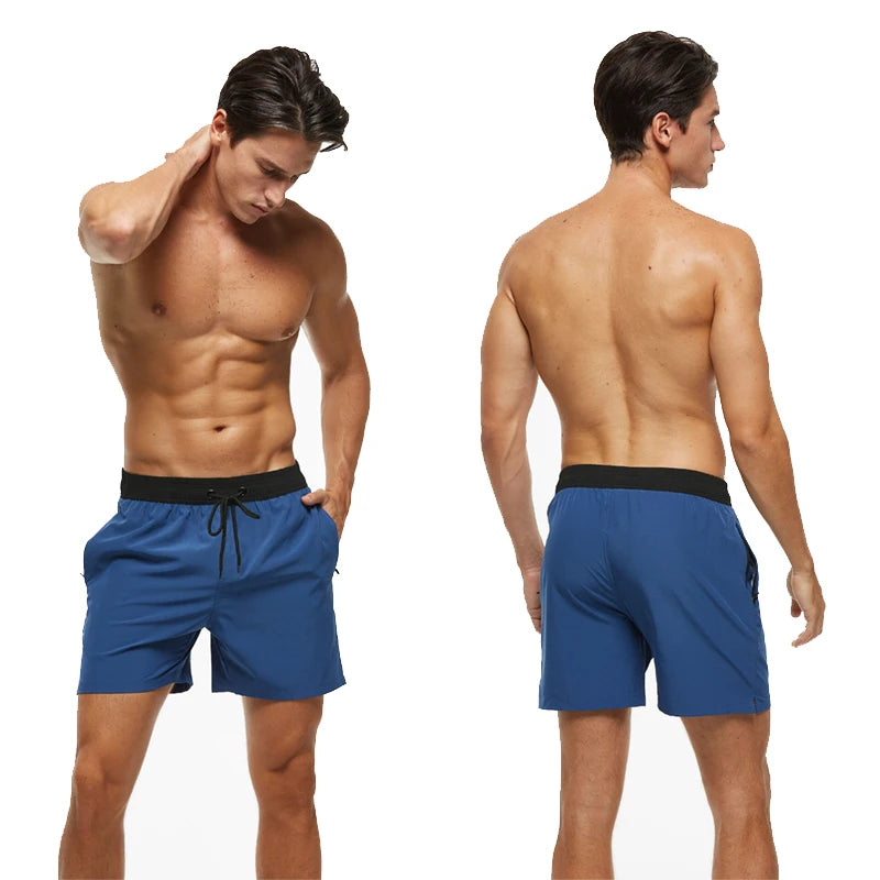 Men's Quick-Dry Adjustable Swim Shorts