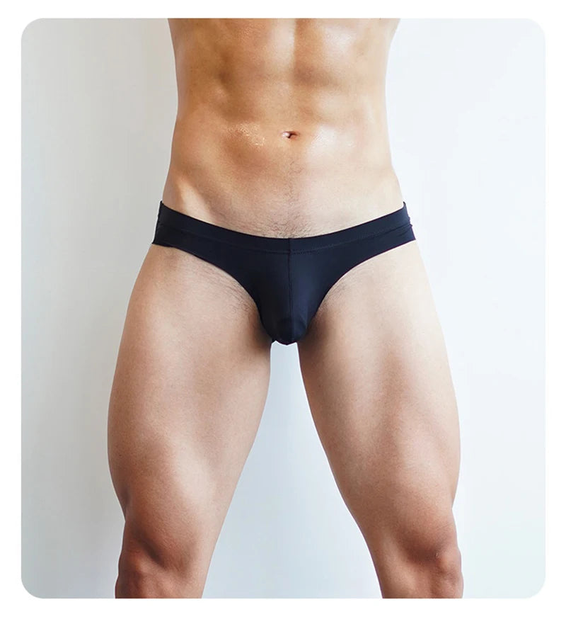 Ice Silk Breathable U-Pouch Briefs
