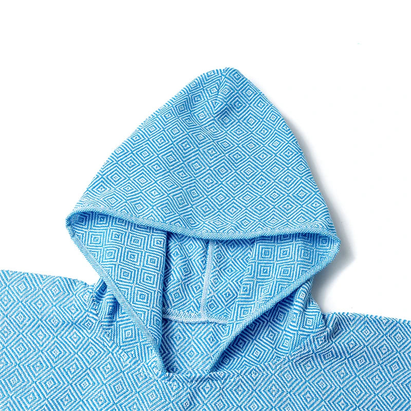Quick-Dry Cotton Poncho