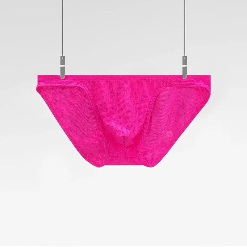 Men's Translucent Swim Trunks Briefs