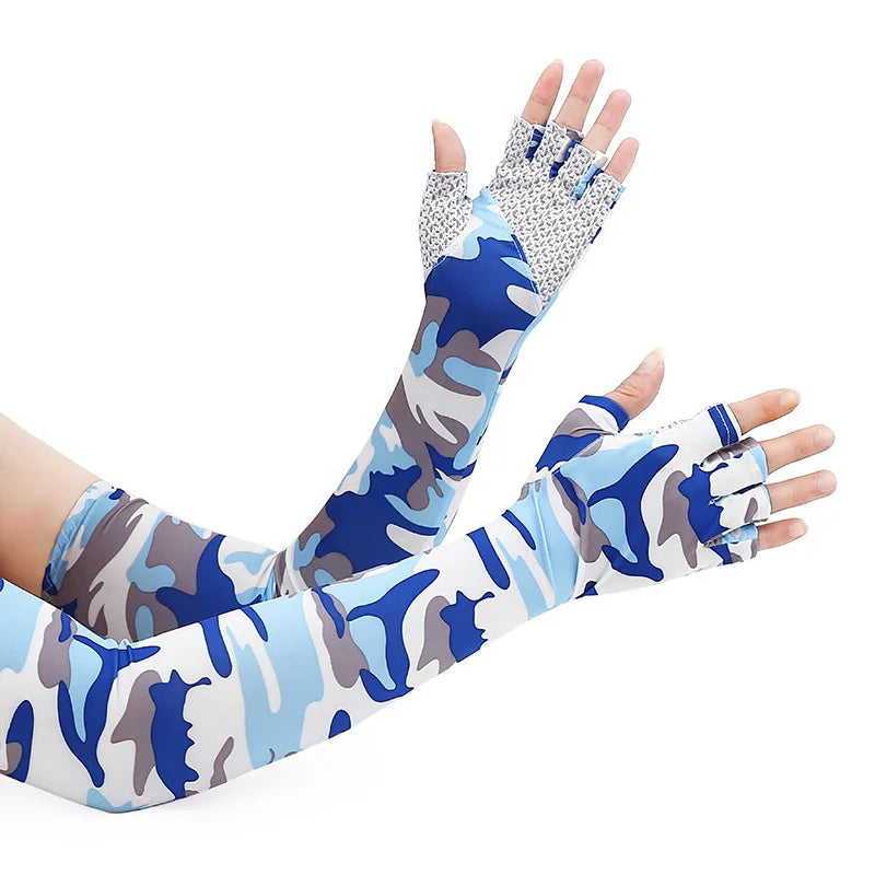 Five-Finger UV Arm Guards