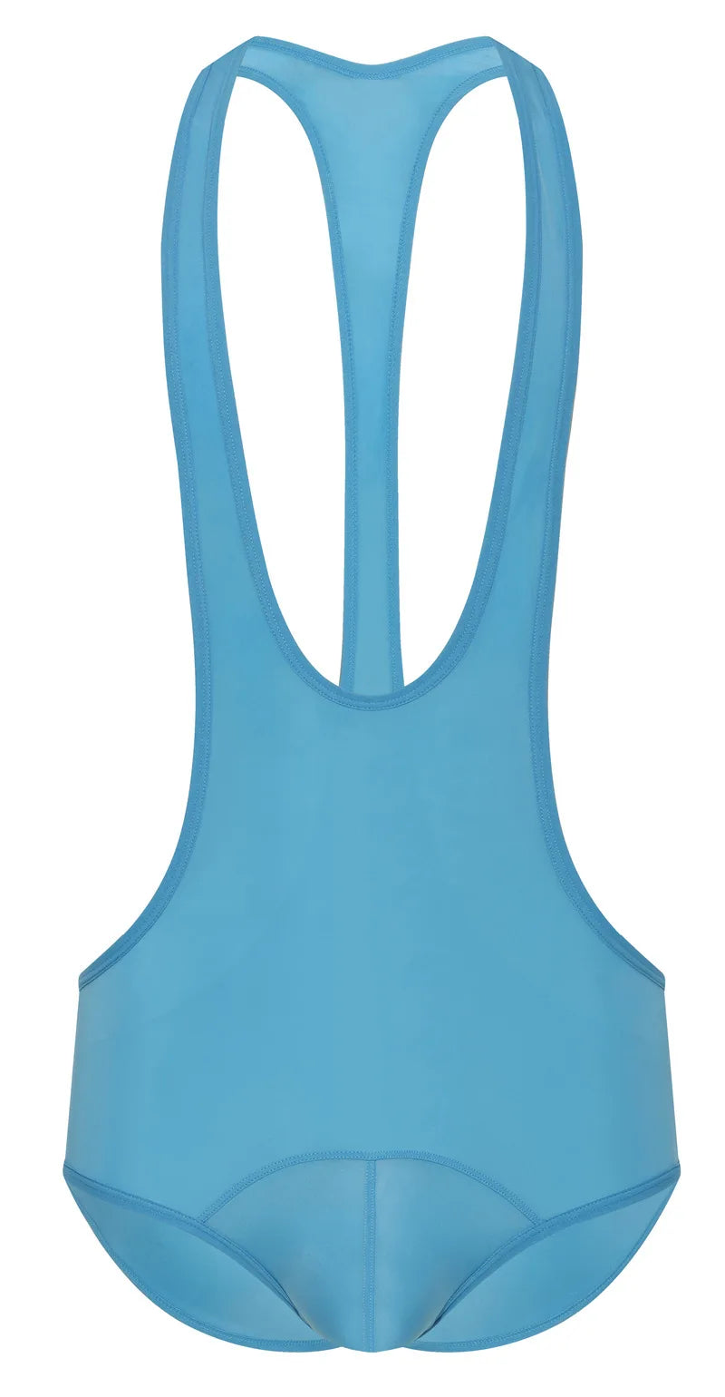 Mens Bodysuit Sleeveless Stretchy Underwear Leotard Jumpsuit