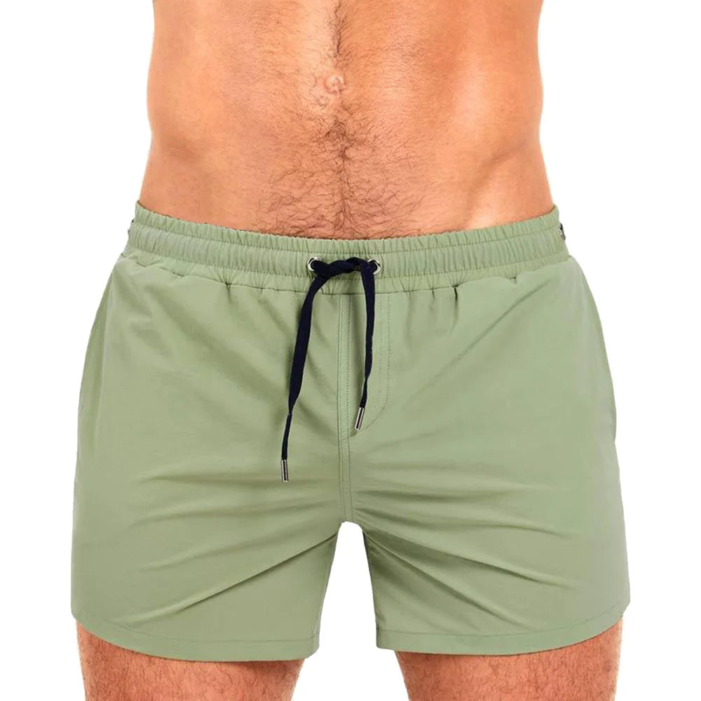 Men's Mesh-Lined Swim Shorts
