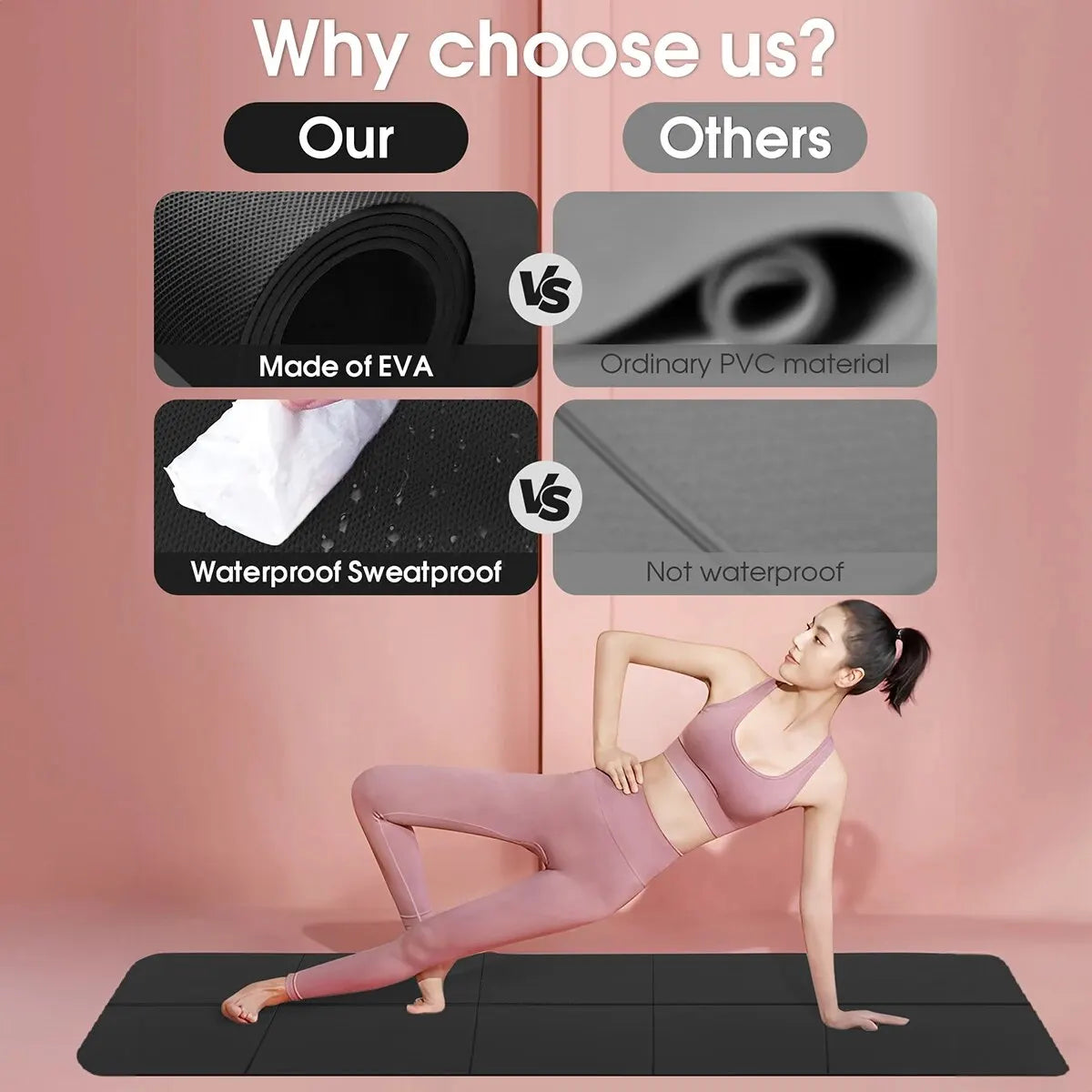 Anti-Skid Comfort Yoga Mat