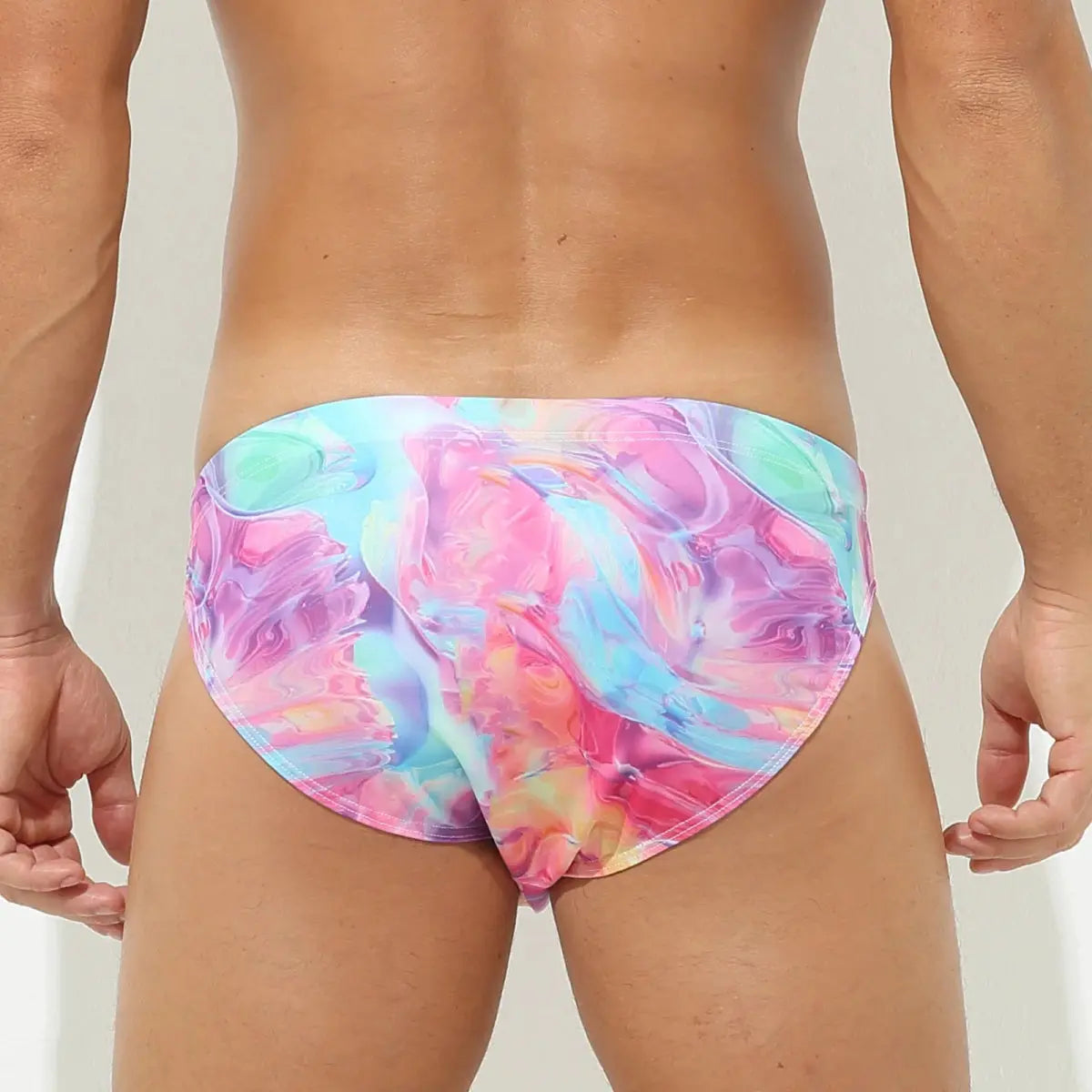 Abstract - Swim Mini Briefs - WOWihte