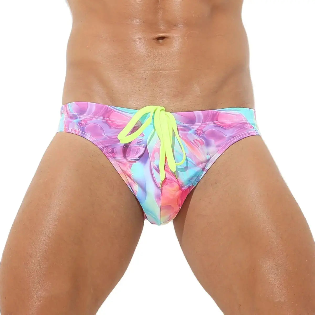 Abstract - Swim Mini Briefs - WOWihte