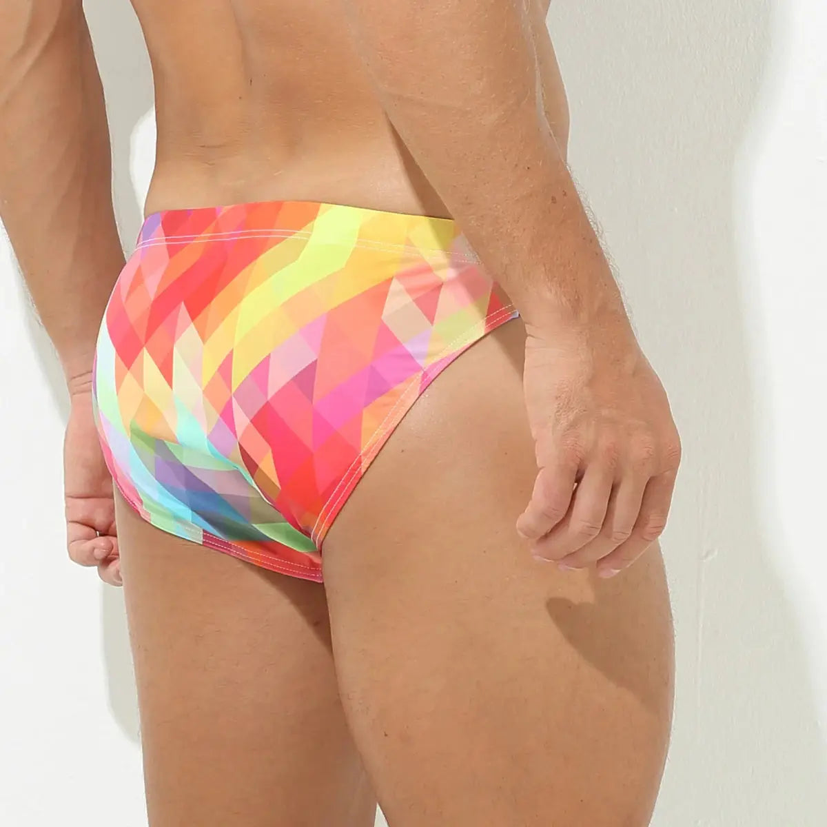 Abstract - Swim Mini Briefs - WOWihte