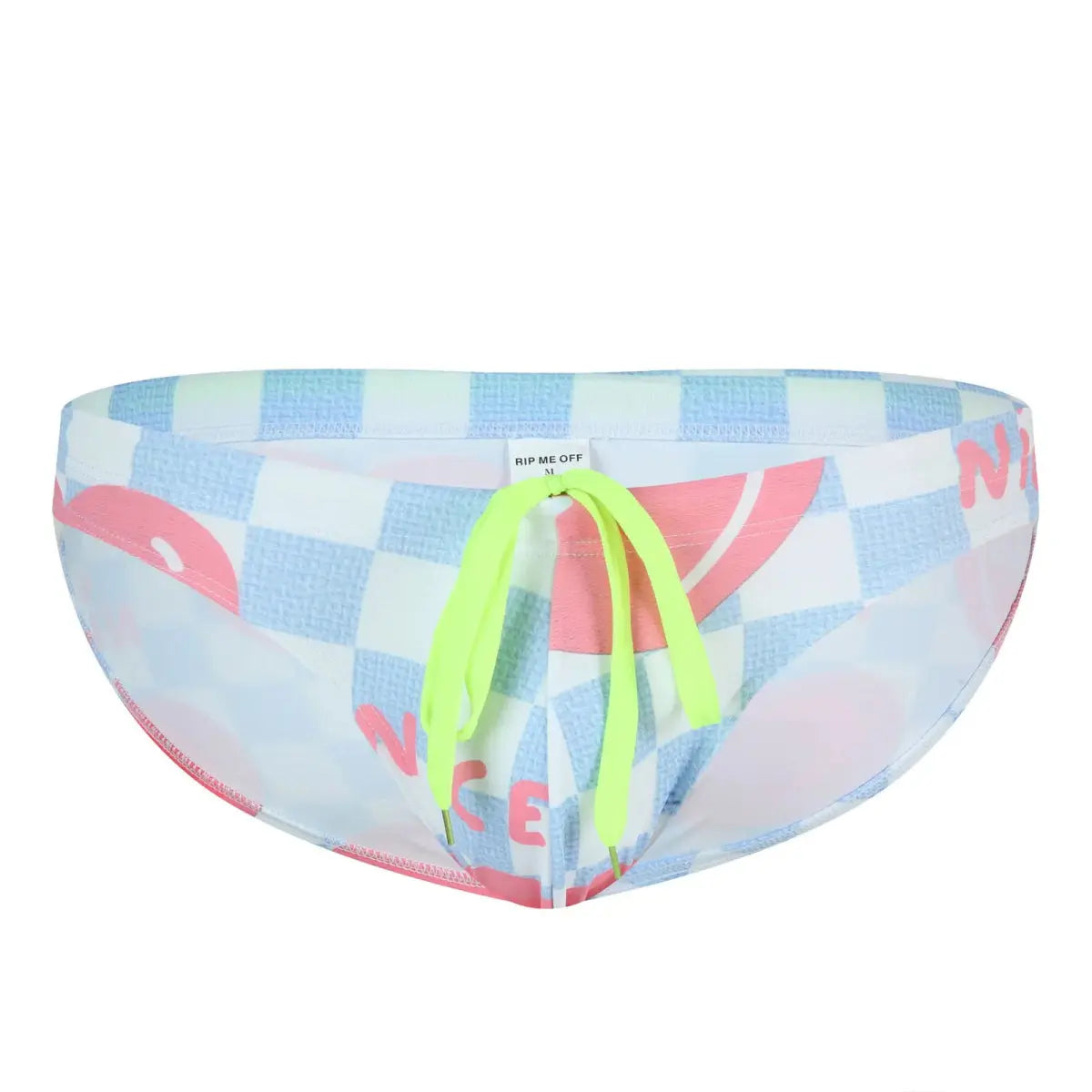 Abstract - Swim Mini Briefs - WOWihte