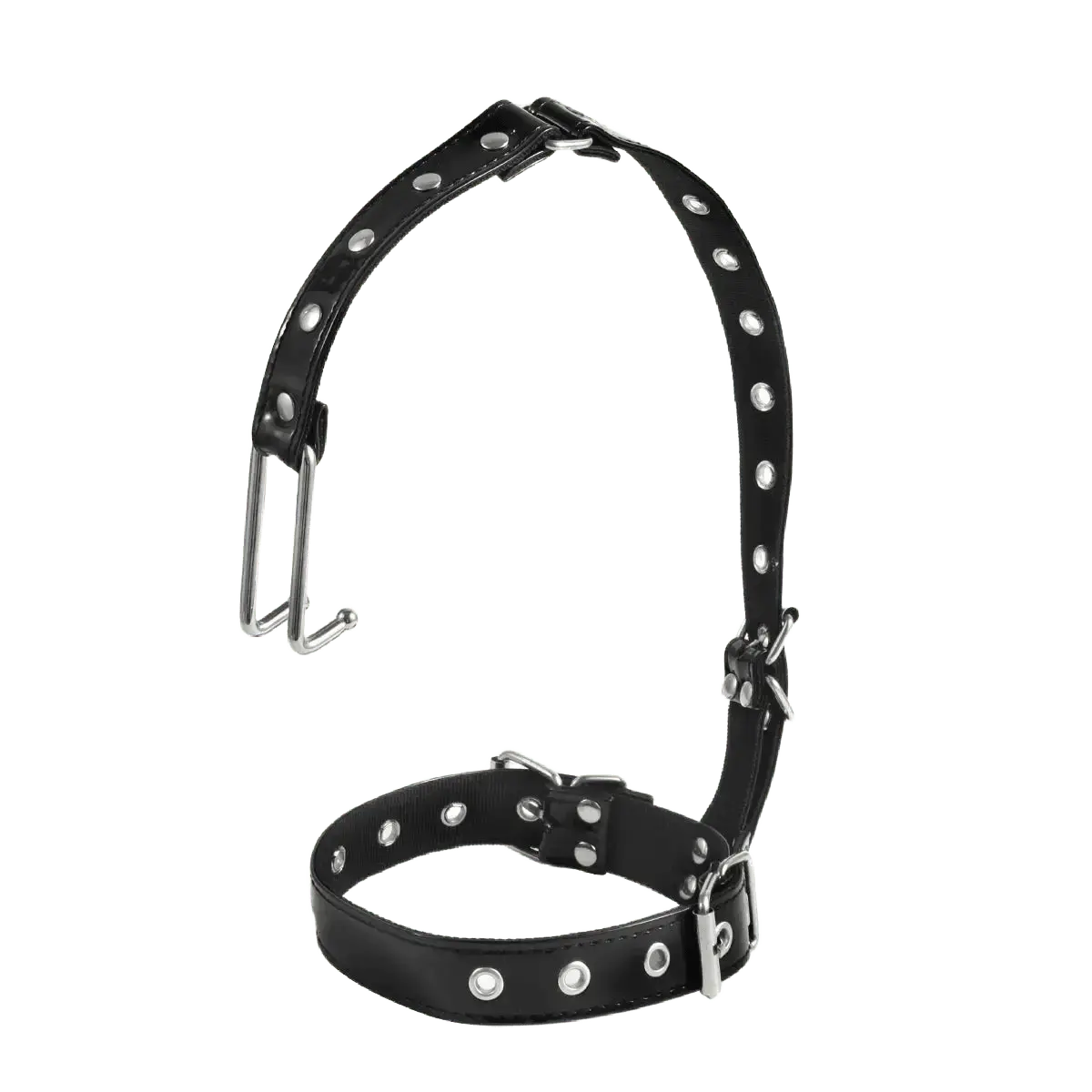 Adjustable Bondage Nose Hook Collar - WOWihte